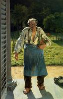 Emile Claus - The Old Gardener